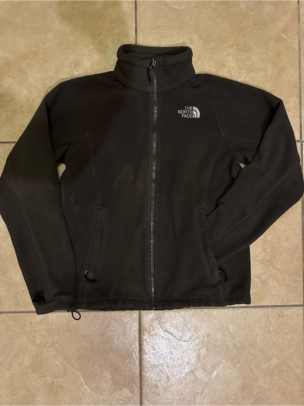 The North Face Women’s Brown Full-Zip Fleece Jacket